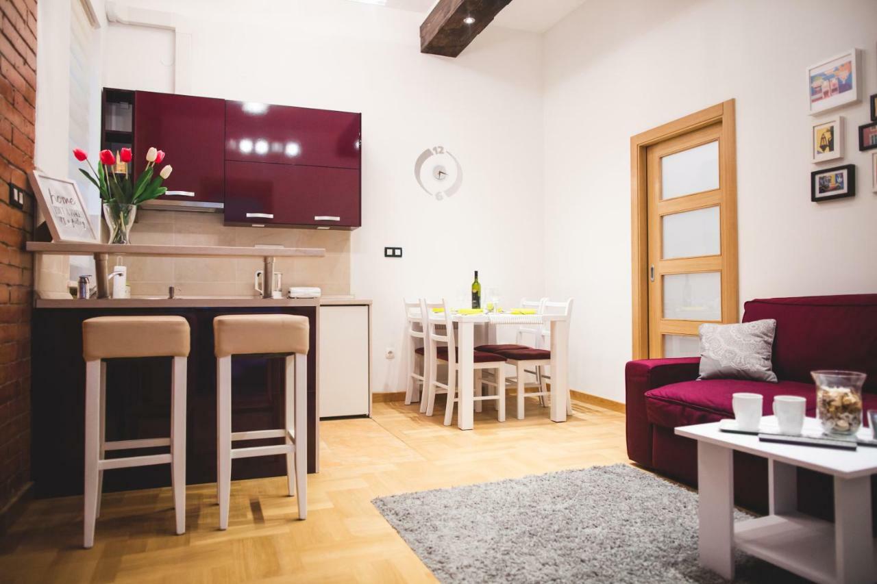 Clyra Apartment City Centar 萨格勒布 外观 照片
